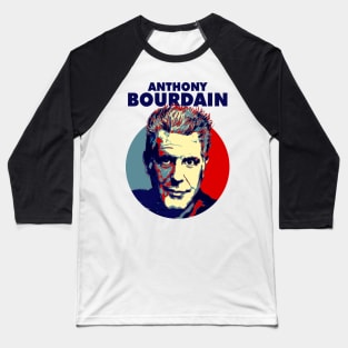 Anthony Bourdain Baseball T-Shirt